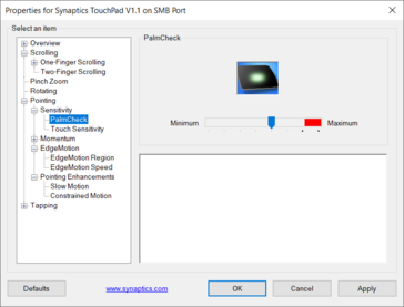 ... pero las opciones son menos completas que con los controladores Precision de Microsoft