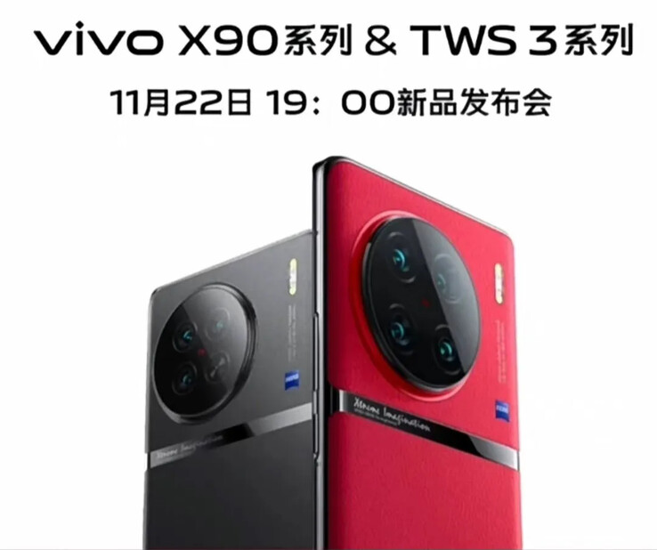 La serie X90 podría lanzarse junto a unos nuevos auriculares. (Fuente: Phone Jianghu vía Weibo)