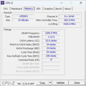CPU-Z Memoria