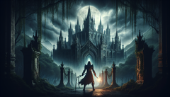 Según el periodista especializado en videojuegos Daniel Camilo, en 2025 se anunciará un nuevo spin-off AAA de la serie Castlevania. (Fuente de la imagen: DallE 3)