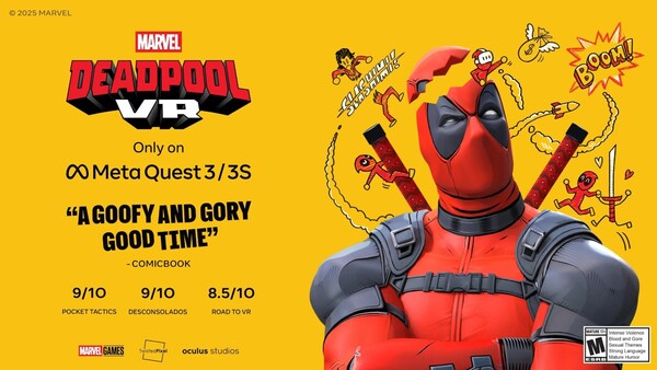 Deadpool VR se estrenó hace menos de dos meses (Fuente de la imagen: Meta)