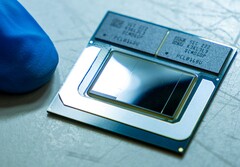 Chips de memoria RAM LPDDR5x-7500 en el paquete (Fuente de la imagen: Intel)