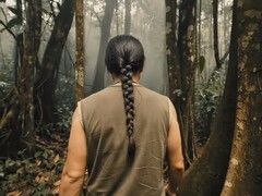 Non Player Combat es un reality show totalmente generado por la IA. (Fuente de la imagen: AiMation Studios vía YouTube)