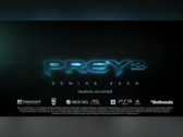 Arte promocional que muestra el logotipo del cancelado juego Prey 2 (imagen fuente NeoGamer YouTube)