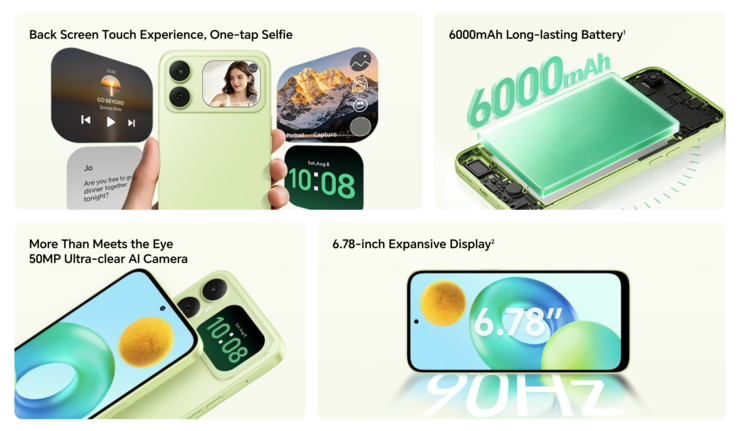 Especificaciones del Honor X5ds