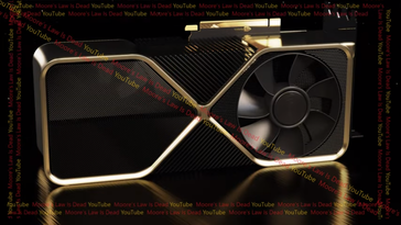 Render de la Nvidia Titan Ada (imagen vía Moore's Law is Dead)