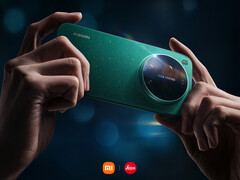 El Xiaomi 17 Ultra se lanzará en China el 25 de diciembre. En la imagen: una imagen promocional que muestra el colorway Starry Green del teléfono. (Fuente de la imagen: Xiaomi)