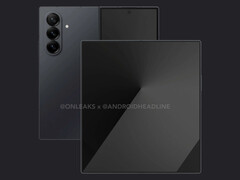 El Galaxy Z Fold7 podría no recibir una pantalla de 8,2 pulgadas como afirma un informe anterior. (Fuente de la imagen: Android Headlines & OnLeaks)