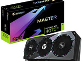 Aorus GeForce RTX 4070 Ti Master 12G en análisis. (Fuente de la imagen: Gigabyte)