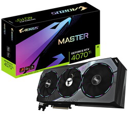 Aorus GeForce RTX 4070 Ti Master 12G. Unidad de evaluación cortesía de Gigabyte India y Nvidia India.