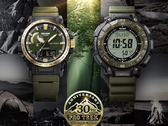 En la imagen, la Casio Pro Trek PRW-61ANS-3 (izquierda), y la Pro Trek PRG-340ANS-3 (derecha). (Fuente de la imagen: Casio)