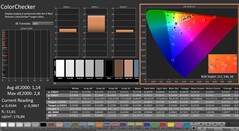 CalMAN: ColorChecker (calibrado)