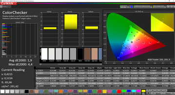 CalMAN: ColorChecker – calibrado