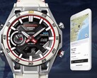 El reloj ECB-2300HR-1A de Casio (en la imagen) es un modelo de edición especial diseñado con Honda. (Fuente de la imagen: Casio)