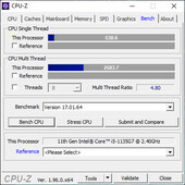 CPU-Z: Benchmark