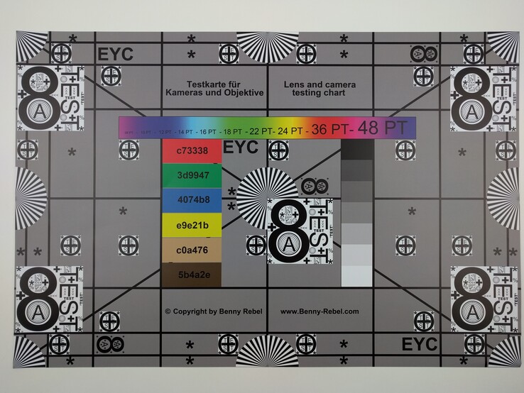 Nexus 6P: Test chart