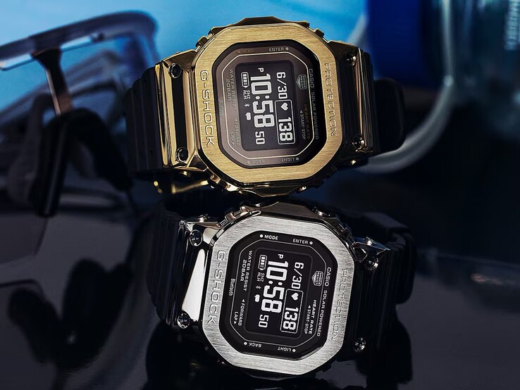 G-Shock GM-H5600-1 (abajo) y GM-H5600-9 (arriba)