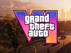 Logotipo colocado en el telón de fondo del tráiler de GTA 6 (Fuente de la imagen: Rockstar Games con ediciones)
