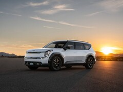El Kia EV9 Nightfall Edition 2026 saldrá a la venta en EE.UU. en los próximos meses. (Fuente de la imagen: Kia)