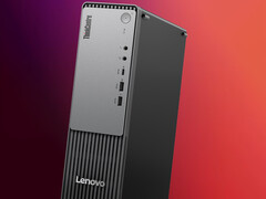 El ThinkCentre neo 55s Gen 6 comienza en 479 dólares. En la imagen: imagen promocional del PC SFF. (Fuente de la imagen: Lenovo - editado)