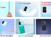 Teléfono inteligente Oscal Tiger 10 (Fuente: Blackview)