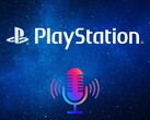 Banner con el logotipo de PlayStation y el símbolo del podcast