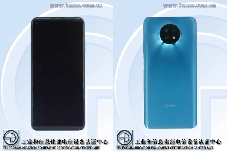 ¿Esta es la Redmi Note 9 5G? Fuente: TENAA