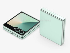 Se rumorea que Samsung utilizará componentes de buques insignia más antiguos en el Galaxy Z Flip 'Fan Edition'. (Fuente de la imagen: OnLeaks & Sammy Guru)