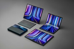 Asus ha lanzado el primer portátil plegable del mundo, el ZenBook Fold 7 OLED (imagen vía Ssus)