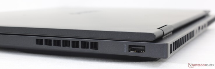 Derecha: USB-A (5 Gbps)