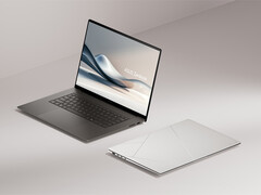 El nuevo Zenbook S16 presenta un diseño actualizado y un aumento de la capacidad de la batería en 5 Wh, hasta los 83 Wh. (Fuente de la imagen: Asus)