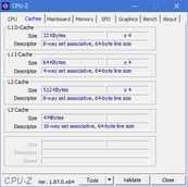 CPU-Z Caches