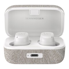 Sennheiser Momentum True Wireless 3 en blanco. (Fuente de la imagen: Lufthansa WorldShop)