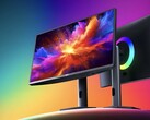 El HKC M10 Ultra resulta ser el primer monitor con un panel mini LED RGB. (Fuente de la imagen: HKC vía ITHome)