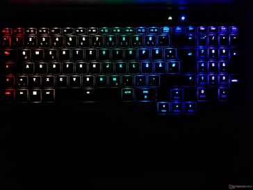 Iluminación del teclado