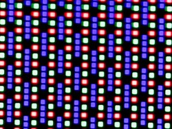 Disposición de los subpíxeles