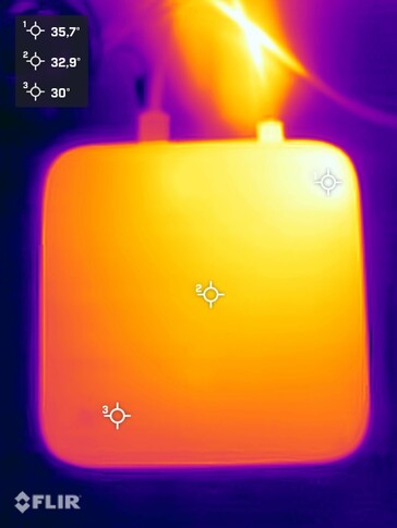 Minisforo AI X1 Pro prueba de estrés (lado superior)