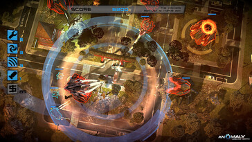 En la imagen: Una captura de pantalla del juego Anomaly: Warzone Earth.