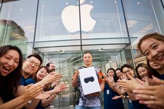 El Vision Pro tiene un comienzo tibio, pero Apple funciona con gafas inteligentes. (Fuente de la imagen: Apple)