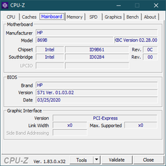 CPU-Z Mainboard