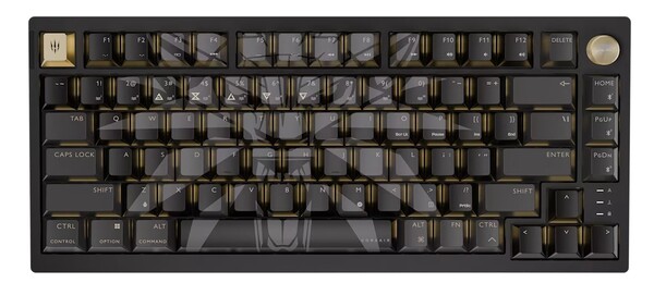 Teclado inalámbrico para juegos Corsair K65 Plus Witcher 3 - Wild Hunt Edición 10º Aniversario. (Fuente de la imagen: Corsair)