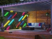 El número de modelo de la Govee Light Wall sugiere que tendrá un diseño similar al de la Curtain Lights 2 (en la imagen). (Fuente de la imagen: Govee)