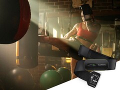 El HRM 600 es una nueva correa pectoral que también puede utilizarse por sí sola. (Fuente de la imagen: Garmin)