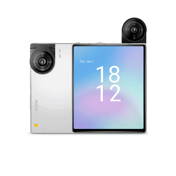 El Ikko MindOne Pro (en la imagen) y el Coolpad Small Square tienen ambos una pantalla cuadrada.