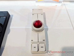 Keychron Trackball blanco. (Fuente de la imagen: Notebookcheck/Stephen Pereyra)