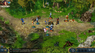 En la imagen: una captura de pantalla del juego «King's Bounty: The Legend».