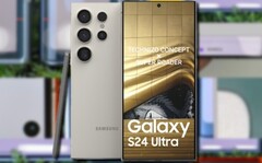 Se espera que el Samsung Galaxy S24 Ultra venga con una pantalla más plana que las generaciones anteriores. (Fuente de la imagen: Ice universe/Super Roader - editado)