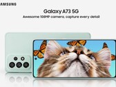 El Galaxy A73. (Fuente: Samsung)