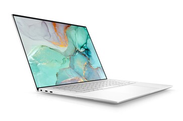 Dell XPS 15 9510 - Blanco - Puertos izquierdos. (Fuente de la imagen: Dell)