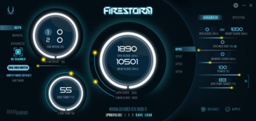 Zotac FireStorm - Funciones de la GPU